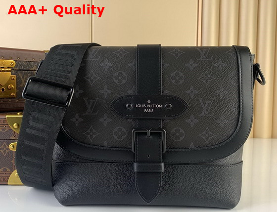 Louis Vuitton Saumur Messenger Monogram Eclipse M45911 Replica