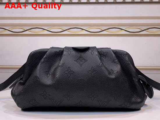 Louis Vuitton Scala Mini Pouch Black Mahina Perforated Calf Leather M80093 Replica