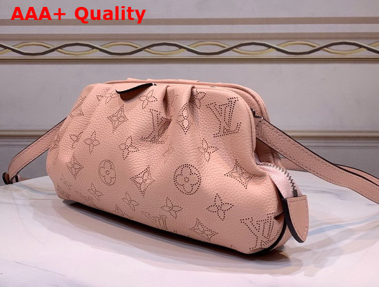 Louis Vuitton Scala Mini Pouch Magnolia Pink Mahina Perforated Calf Leather M80092 Replica