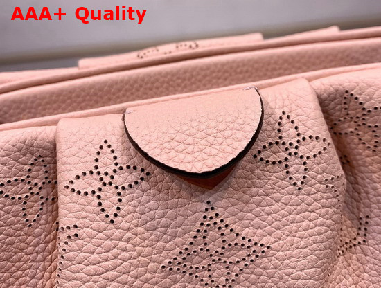 Louis Vuitton Scala Mini Pouch Magnolia Pink Mahina Perforated Calf Leather M80092 Replica