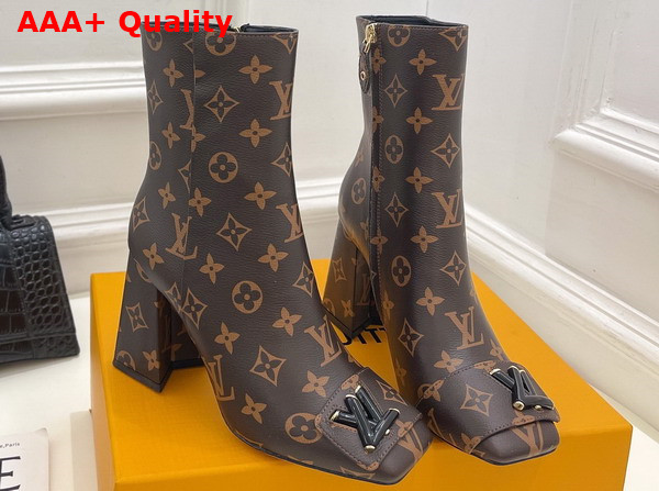 Louis Vuitton Shake Ankle Boot in Monogram Canvas Replica