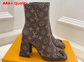 Louis Vuitton Shake Ankle Boot in Monogram Canvas Replica