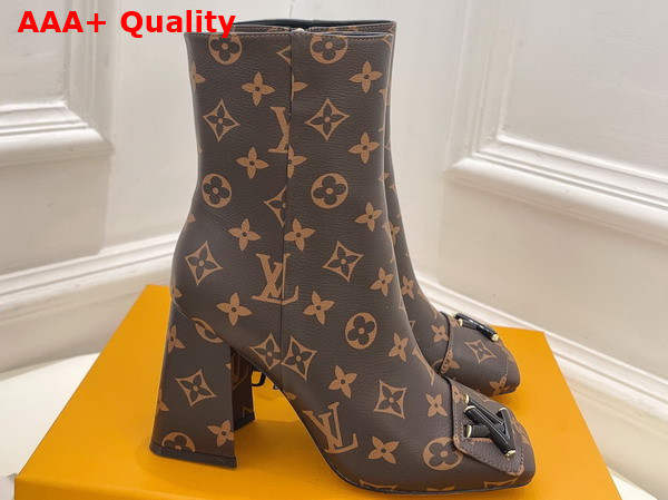 Louis Vuitton Shake Ankle Boot in Monogram Canvas Replica