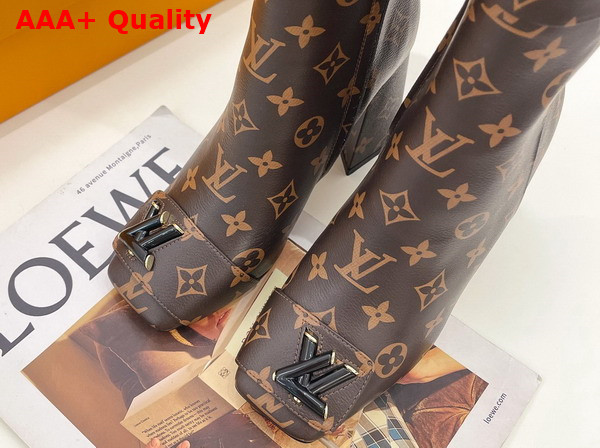 Louis Vuitton Shake High Boot in Monogram Canvas Replica