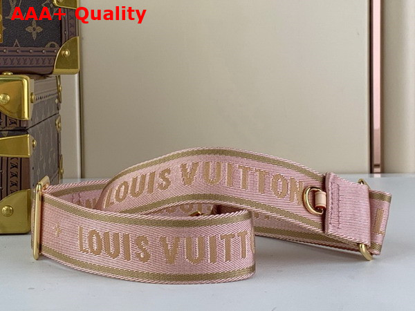 Louis Vuitton Shoulder Strap in Pink Nylon Replica