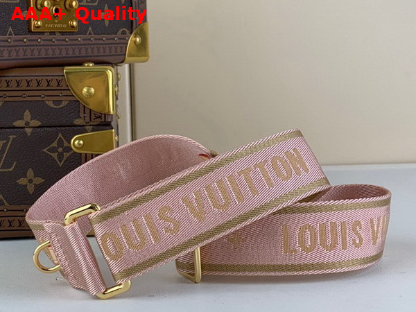 Louis Vuitton Shoulder Strap in Pink Nylon Replica