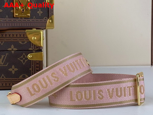 Louis Vuitton Shoulder Strap in Pink Nylon Replica