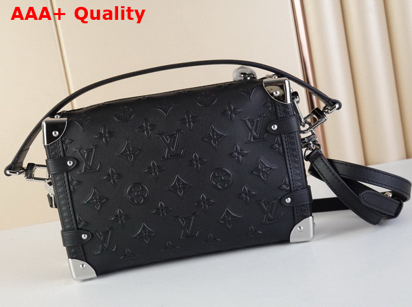 Louis Vuitton Side Trunk Black Fashion Leather M21709 Replica