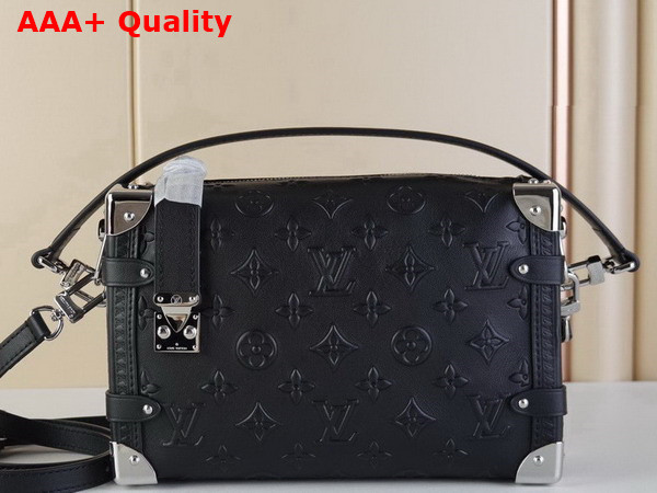 Louis Vuitton Side Trunk Black Fashion Leather M21709 Replica