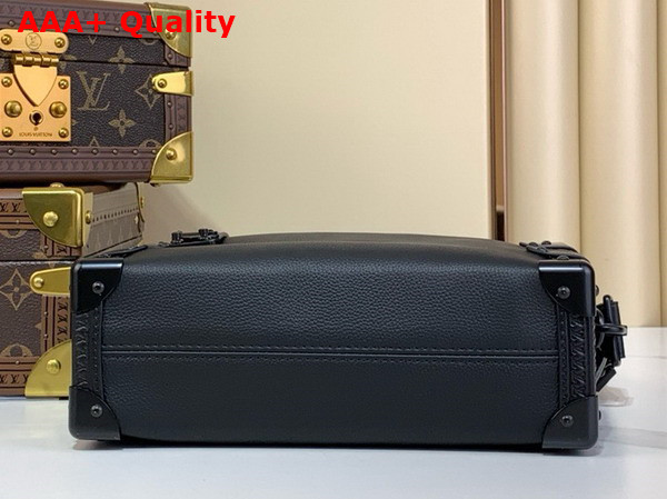 Louis Vuitton Side Trunk MM All Black Cowhide Leather M24309 Replica