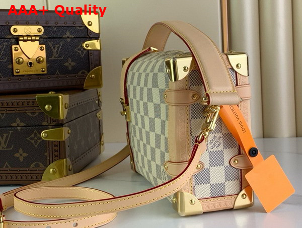 Louis Vuitton Side Trunk MM in Damier Vernis Calfskin N40712 Replica