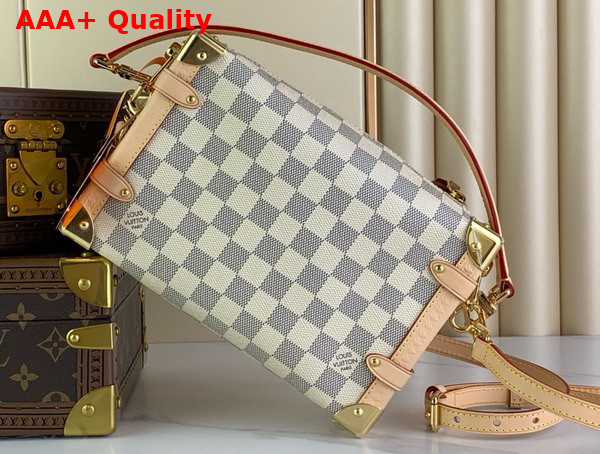 Louis Vuitton Side Trunk MM in Damier Vernis Calfskin N40712 Replica