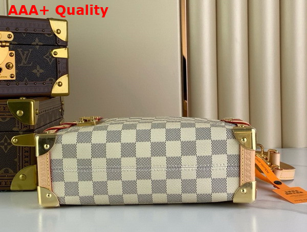 Louis Vuitton Side Trunk MM in Damier Vernis Calfskin N40712 Replica