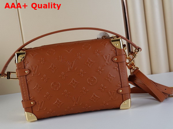 Louis Vuitton Side Trunk Tan Fashion Leather M21741 Replica