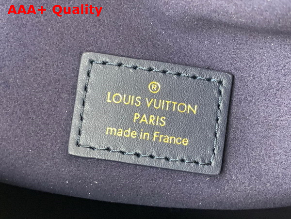 Louis Vuitton Side Trunk in Blue Monoglam Coated Canvas M22944 Replica