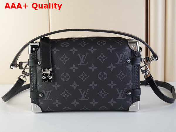 Louis Vuitton Side Trunk in Monogram Eclipse Canvas Replica