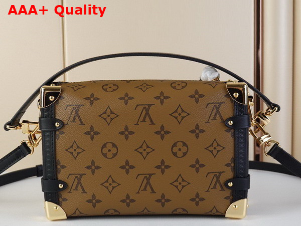 Louis Vuitton Side Trunk in Monogram Reverse Canvas Replica