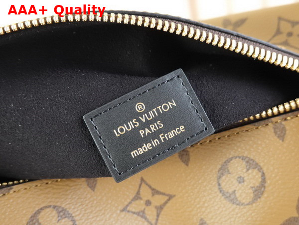 Louis Vuitton Side Trunk in Monogram Reverse Canvas Replica