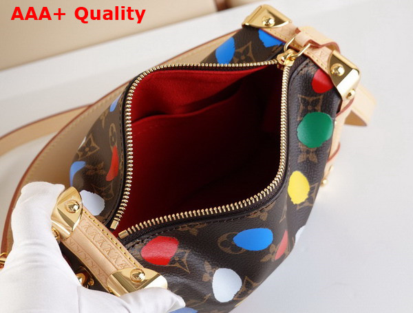 Louis Vuitton Side Trunk in Multicolor Printed Monogram Canvas Replica