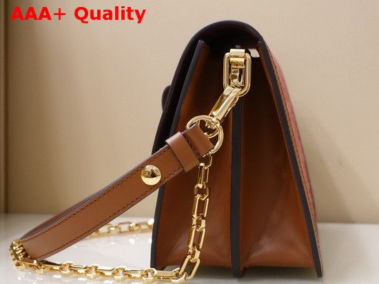 Louis Vuitton Since 1854 Dauphine MM Handbag Bordeaux Jacquard Since 1854 Textile Replica