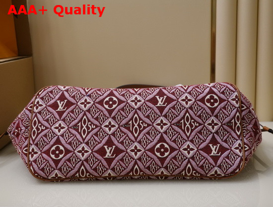 Louis Vuitton Since 1854 Neverfull MM Bordeaux Jacquard Since 1854 Textile M57273 Replica