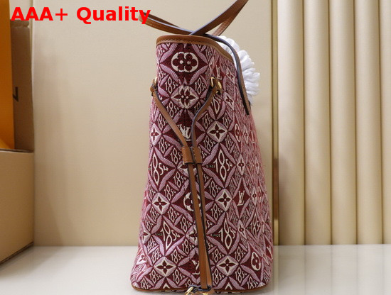 Louis Vuitton Since 1854 Neverfull MM Bordeaux Jacquard Since 1854 Textile M57273 Replica