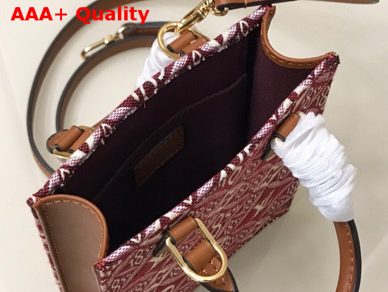 Louis Vuitton Since 1854 Petit Sac Plat Bordeaux Red M69846 Replica