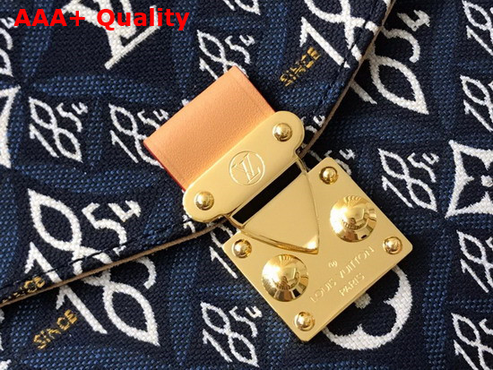 Louis Vuitton Since 1854 Pochette Metis Blue Jacquard Since 1854 Textile M57395 Replica