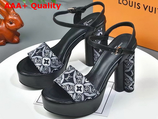 Louis Vuitton Since 1854 Podium Platform Sandal Gris 1A8D2M Replica