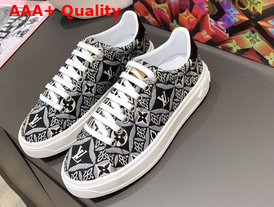 Louis Vuitton Since 1854 Time Out Sneaker in Black 1A8O09 Replica