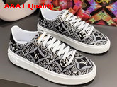 Louis Vuitton Since 1854 Time Out Sneaker in Black 1A8O09 Replica