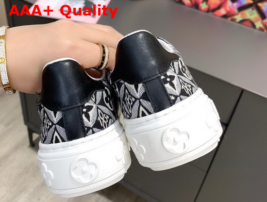 Louis Vuitton Since 1854 Time Out Sneaker in Black 1A8O09 Replica