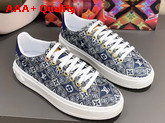 Louis Vuitton Since 1854 Time Out Sneaker in Blue 1A8O09 Replica