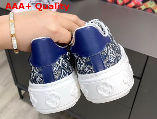 Louis Vuitton Since 1854 Time Out Sneaker in Blue 1A8O09 Replica