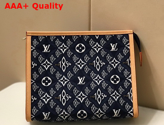 Louis Vuitton Since 1854 Toiletry Pouch 26 Blue M80306 Replica