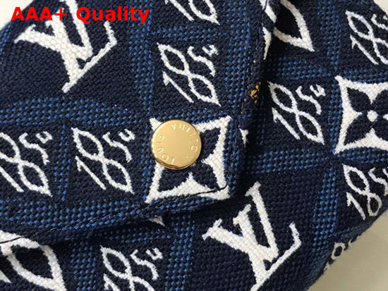 Louis Vuitton Since 1854 Victorine Wallet Blue Jacquard Since 1854 Textile M80211 Replica