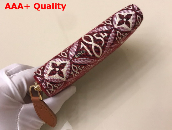 Louis Vuitton Since 1854 Zippy Coin Purse in Bordeaux Replica