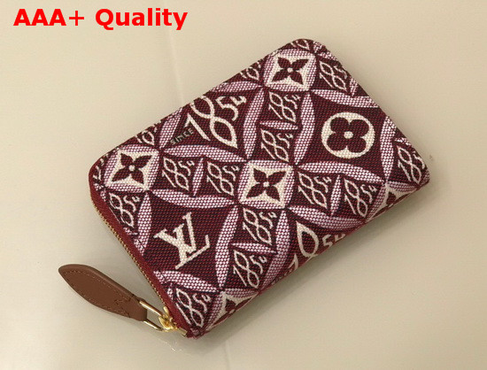 Louis Vuitton Since 1854 Zippy Coin Purse in Bordeaux Replica