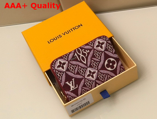 Louis Vuitton Since 1854 Zippy Coin Purse in Bordeaux Replica