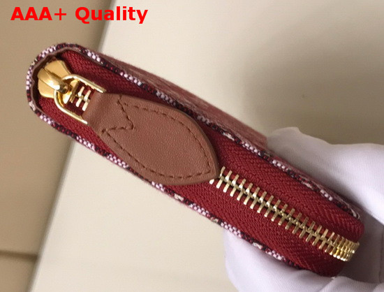 Louis Vuitton Since 1854 Zippy Wallet in Bordeaux Red M69994 Replica