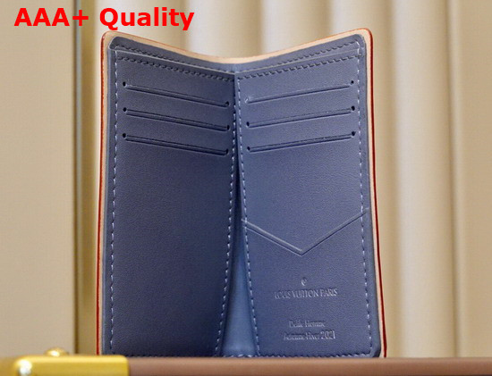 Louis Vuitton Slender Pocket Organizer Monogram Mirror Coated Canvas M80805 Replica