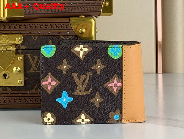 Louis Vuitton Slender Wallet Chocolate Monogram Craggy Coated Canvas Replica