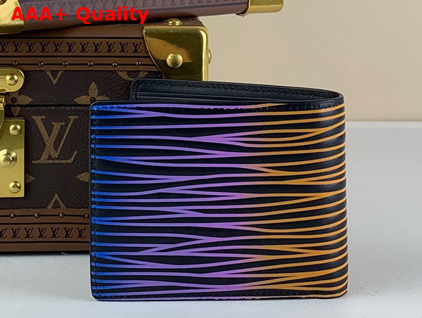 Louis Vuitton Slender Wallet Gradient Electric Sun Calf Leather M82585 Replica