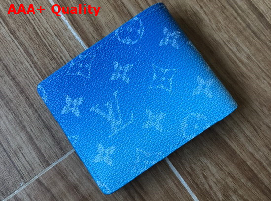 Louis Vuitton Slender Wallet Monogram Clouds Coated Canvas M69742 Replica