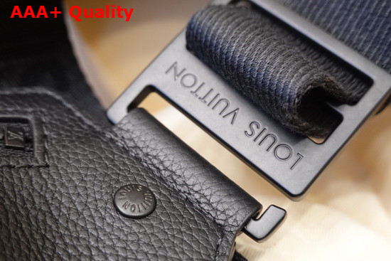 Louis Vuitton Slingbag in Black Grained Calf Leather M57081 Replica