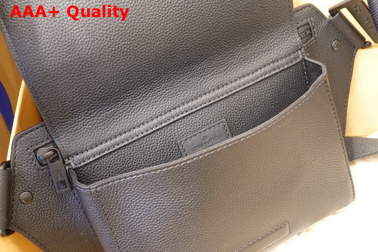 Louis Vuitton Slingbag in Black Grained Calf Leather M57081 Replica