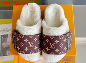 Louis Vuitton Slipper Pillow Flat Comfort Mule Nude 1AAM40 Replica