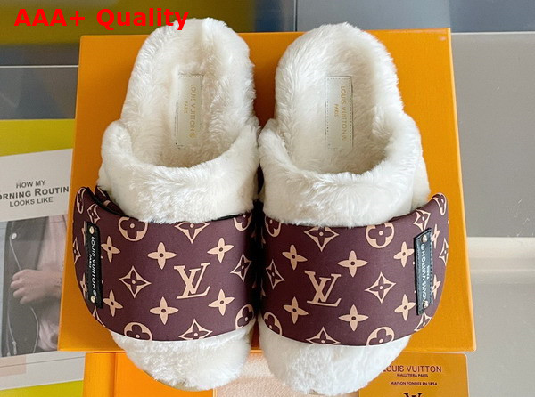 Louis Vuitton Slipper Pillow Flat Comfort Mule Nude 1AAM40 Replica