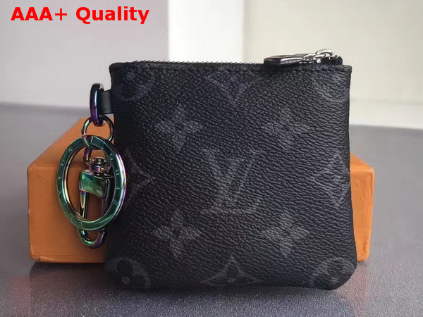 Louis Vuitton Small Purse Monogram Eclipse Flash M64432 Replica