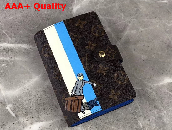 Louis Vuitton Small Ring Agenda Monogram Canvas with Cartoon Motif Replica